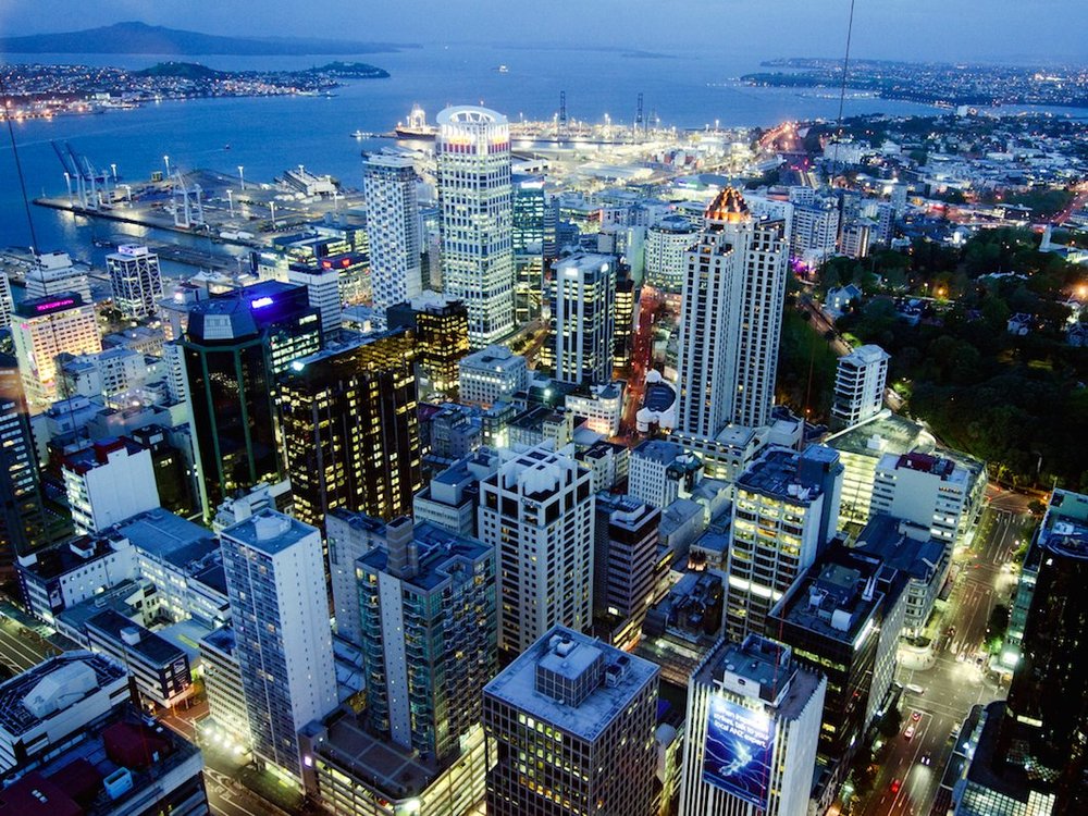 The Bustling Financial Hub of Auckland, New Zealand